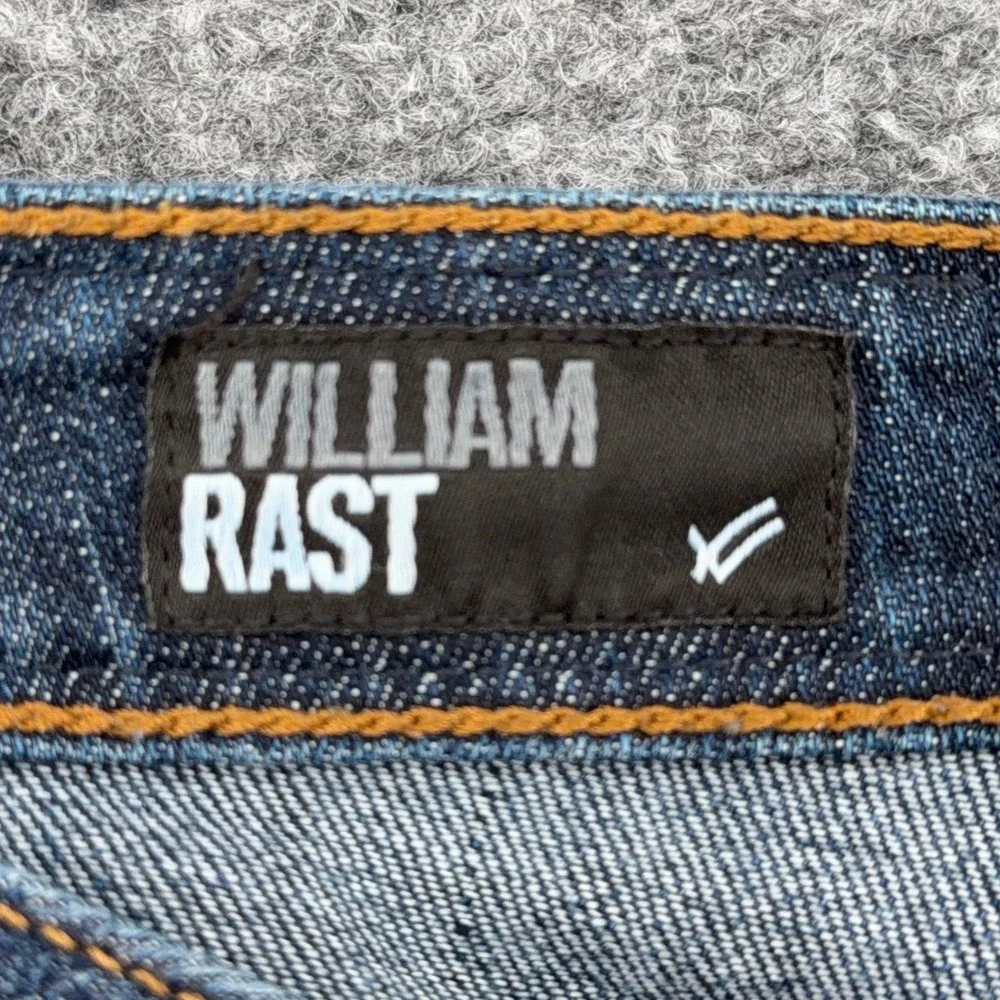 William Rast Skinny Jeans‎ Womens 26 Cotton Spandex Blue Medium Wash